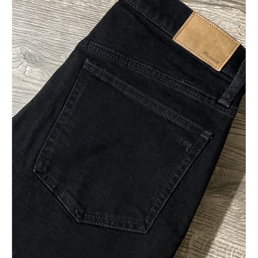 Madewell The Perfect Vintage Flare High Waisted Black Jeans SZ 28 (32x31)